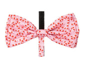 FuzzYard Candy Cane Pink Bowtie