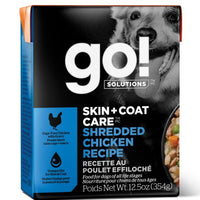 Go! Skin And Coat Shredded Chicken Dog 12.5oz