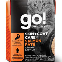 Go! Skin And Coat Salmon Pate Cat 6.4oz