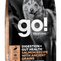 Go Digestion Gut Health Salmon Recipe W Ancient Grain Dog 22lbs SALE