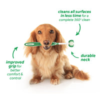 Tropiclean Fresh Breath Triple Flex Toothbrush for Small Dogs