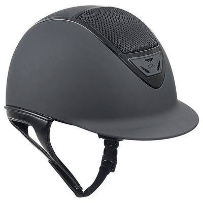 IRH XLT Helmet - Matte Black with Gloss Vent