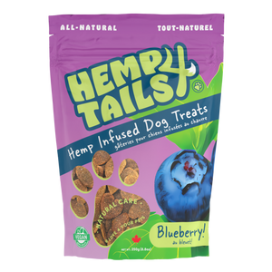 Hemp  4 Tails Dog Treat With Blueberry 8.8 oz