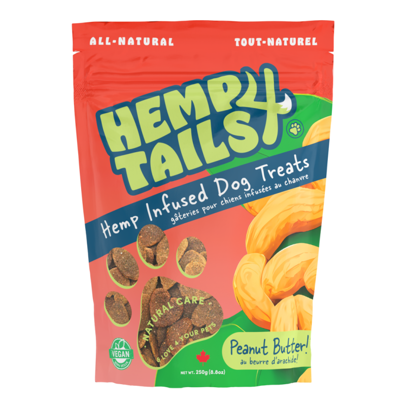 Hemp 4 Paws Hemp Dog Treats Peanut Butter 8.8 oz SALE