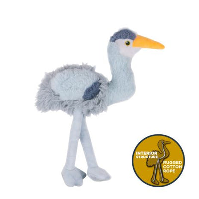 Tall Tails Plush Blue Heron Tug Dog Toy 16