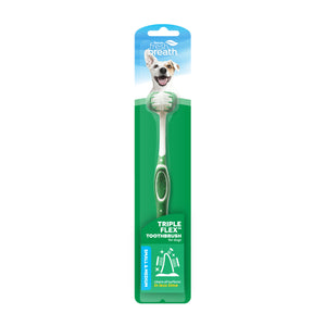 Tropiclean Fresh Breath Triple Flex Toothbrush for Small Dogs