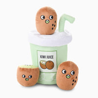 HugSmart Food Party Kiwi Juice Dog Toy, 9 x 5 x 5-in SALE