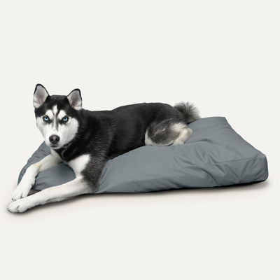 Goo-eez Rectangle Dog Bed, Charcoal SALE