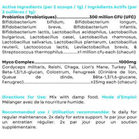 Myco Pet – Gut & Immunity + Supplement – 30g (GLASS)