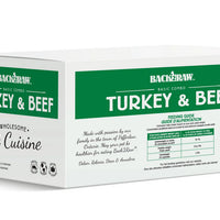 Back2Raw™ Basics Turkey Blend & Beef Recipe Frozen Dog Food 12 lbs (NEW)