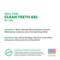 Tropiclean Fresh Breath Clean Teeth Oral Care Gel for Cats