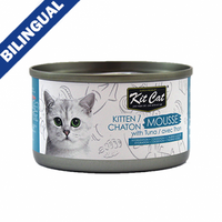 Kit Cat® Kitten Mousse with Tuna Wet Cat Food 70 gm
