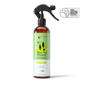Kin + Kind Flea+Tick Lemongrass Repel (Dog & Cat) SALE