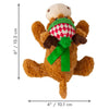 Kong® Holiday Cozie™ Reindeer Medium Dog Toy