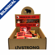 LIVSTRONG Himalayan Yak Cheese Infused with Maple Bacon Medium Dog Treat