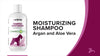 Zanimo Moisturizing Shampoo, Argan And Aloe, For Dogs And Cats - Green Apple