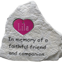 Pet Memorial Stones