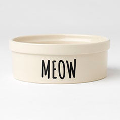 PetRageous® Urban 'Meow' Crock Dish 2 Cup