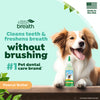Tropiclean Fresh Breath No Brushing Clean Teeth Dental & Oral Care Gel for Dogs Peanut Butter 2 oz