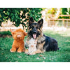Multipet™ Highland Cow Assorted Brown & Cream 14" Dog Toy