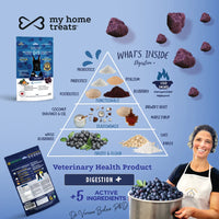 My Home Treats Supplement Biscuit - Digestion 6 oz