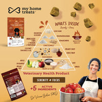 My Home Treats Supplement Biscuit - Serenity + Focus 6 oz