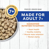 Instinct Longevity Freeze Dried Raw Meals Adult 7 Plus Chicken Dog