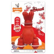 Nylabone Power Chew Lobster Dog Toy Filet Mignon