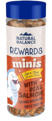 Natural Balance Rewards Minis With Real Salmon Dog Treats 5.3 oz