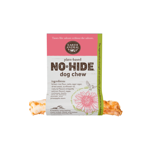 Earth Animal® No-Hide® Plant Based Salmon Recipe Medium Dog Chew