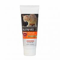Nutri-Vet® Hairball Paw-Gel Chicken Flavor 3 oz for Cats