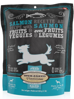 Oven-Baked Tradition Dog Treat Grain-Free Salmon 454g