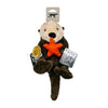 Plush Otter with Squeaker & Interior Rope Body Toy – 11”