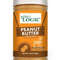 Nature’s Logic® Peanut Butter Canine Treat 12 oz (NEW)