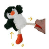 Tall Tails Plush Penguin Pull - Rope Tug Dog Toy 13"