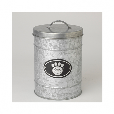 PetRageous® Galvanized Treat Jar