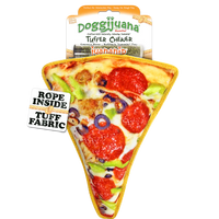 Doggijuana Tuffer Chewer Refillable Supreme Pizza Toy (NEW)