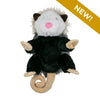 Tall Tails Plush Possum with Squeaker & Interior Rope Body Toy