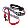 Kurgo Quantum 6-In-1 Dog Leash Black 48"-72"