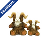 Multipet Stuffed Ram Dog Toy (NEW)