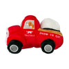 Tall Tails Plush Red Truck Snowball Squeaker Dog Toy 8" SALE