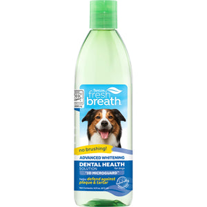 Tropiclean Fresh Breath Advanced Whitening Oral Care Water Additive