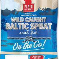 Plato Pet Treats - On the Go! Wild Caught Baltic Sprat 0.35 oz (10g)