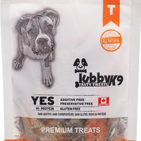 TubbyK9 Tasty Dog Treats Salmon Skin Jerky