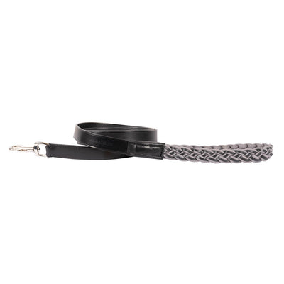 Shedrow K9 Rideau Braided Rope and Leather Leash Tornado
