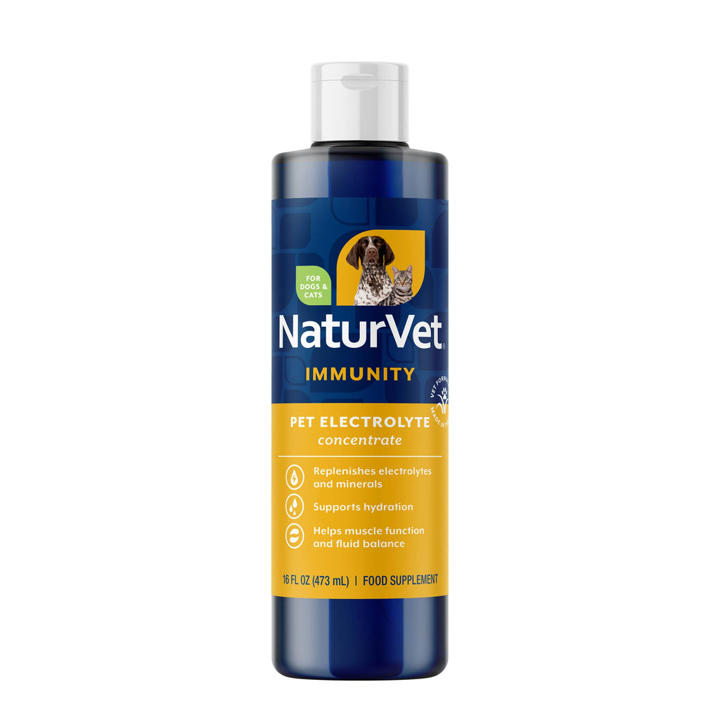 NaturVet® Pet Electrolyte Concentrate for Dogs & Cats 16 oz