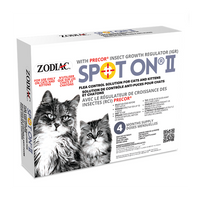 Zodiac Spot-On II Cat and Kittens