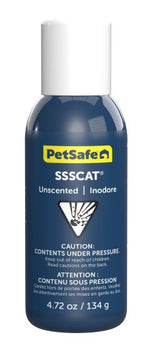 PetSafe SSSCAT Replacement Can Spray Pet Deterrent Unscented 4.72oz Cat