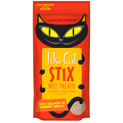 Tiki Cat® STIX™ Salmon in Creamy Gravy Cat Treat 3oz