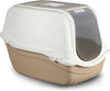 Bergamo Litterbox With Top, Romeo Maxi Eco - Tan